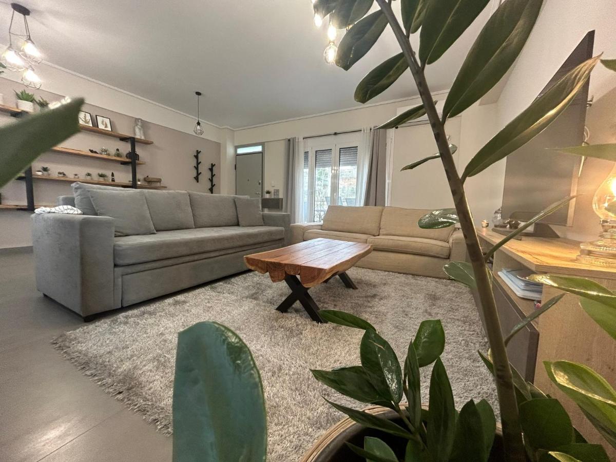 New Minimal Apartment,10' From Athens Airport Spáta Eksteriør bilde